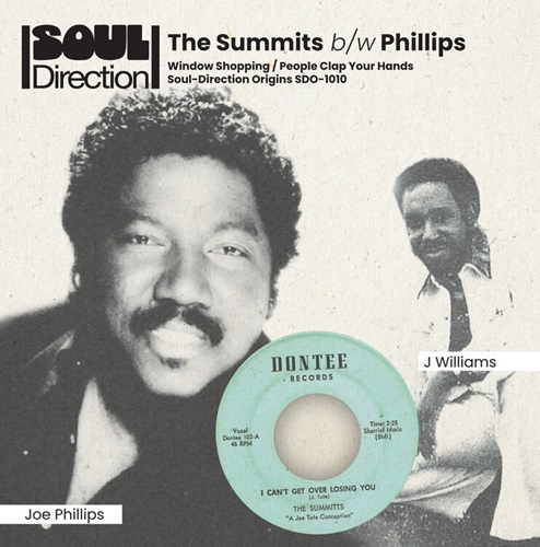 SUMMITS / PHILLIPS / WINDOW SHOPPING / PEOPLE CLAP YOUR HANDS (7")