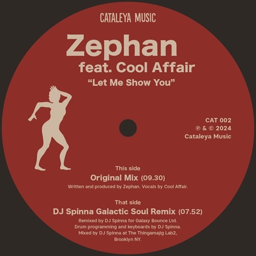 ZEPHAN FEAT. COOL AFFAIR / LET ME SHOW YOU (INCL. DJ SPINNA RMX)