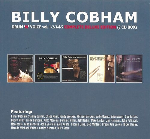 BILLY COBHAM / ビリー・コブハム / Drum 'n' Voice vol.1~5 5CD Box(5CD/Complete Deluxe Edition Five Cd Box Set)