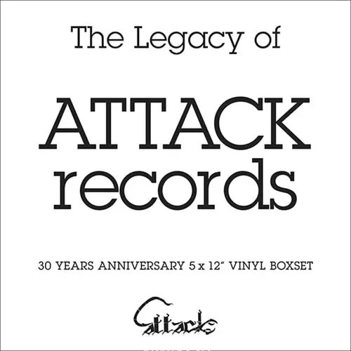 90s ATTACK RECORDS アタックレコード アシッドテクノ ロンT LEGACY OF ATTACK RECORDS (5x12