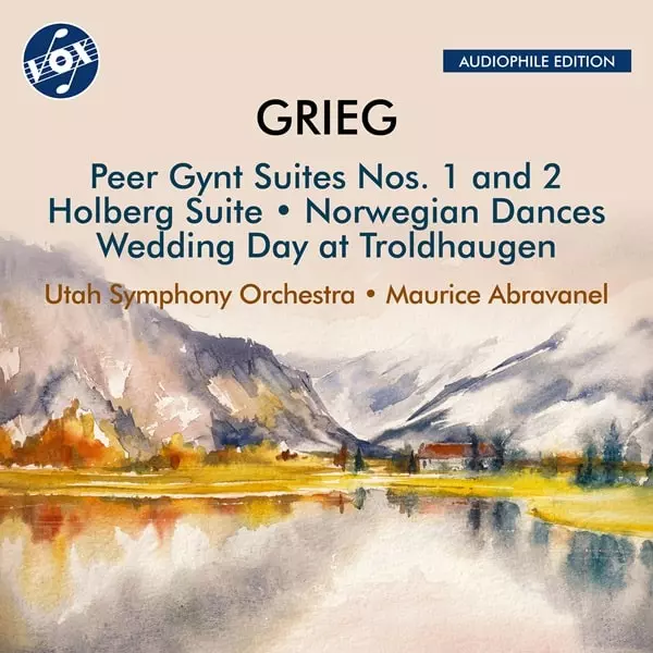 MAURICE ABRAVANEL / モーリス・アブラヴァネル / GRIEG:PEER GYNT SUITES / HOLBERG SUITE