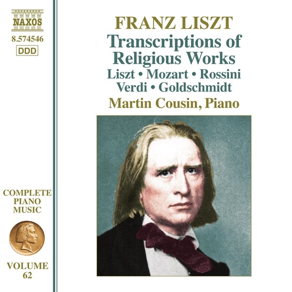 MARTIN COUSIN  / マーティン・カズン / LISZT:PIANO TRANSCRIPTIONS OF RELIGIOUS WORKS