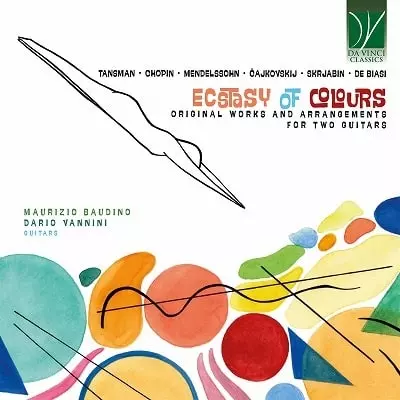 MAURIZIO BAUDINO / マウリツィオ・バウディーノ / ECSTASY OF COLOURS FOR 2 GUITARS