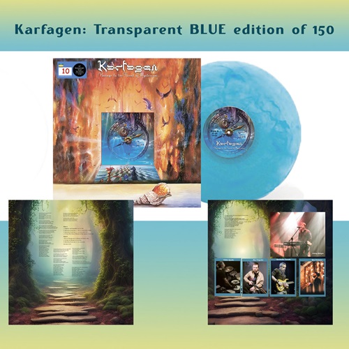 KARFAGEN / カルファーゲン / PASSAGE TO THE FOREST OF MYSTERIOUS: 150 COPIES LIMITED TRANSPARENT BLUE COLOR VINYL