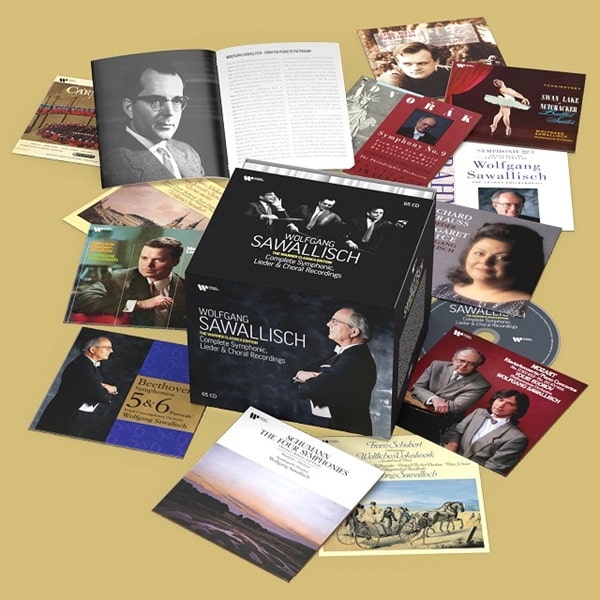 WOLFGANG SAWALLISCH / ヴォルフガング・サヴァリッシュ / WARNER CLASSICS EDITION COMPLETE SYMPHONIC,LIEDER&CHORAL RECORDINGS(65CD)