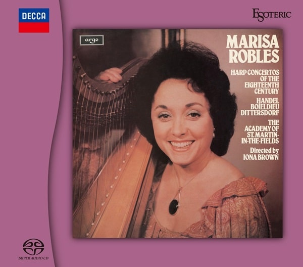 MARISA ROBLES / マリサ・ロブレス / HARP CONCERTOS OF THE EIGHTEENTH CENTURY / ハープ協奏曲 & 変奏曲集 (SACD)