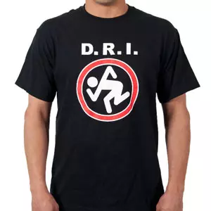D.R.I. / ディーアールアイ / XL/SKANKER CIRCLE TEE - 14.2TEE (BLACK)