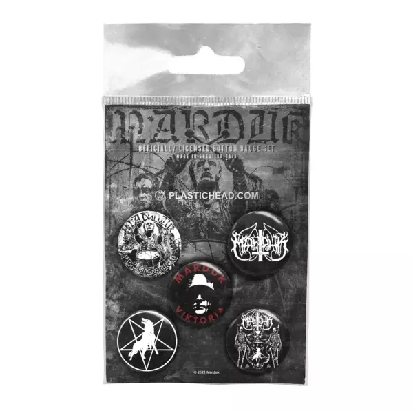 MARDUK / マルドゥク (マーダック) / MARDUK BUTTON BADGE SET