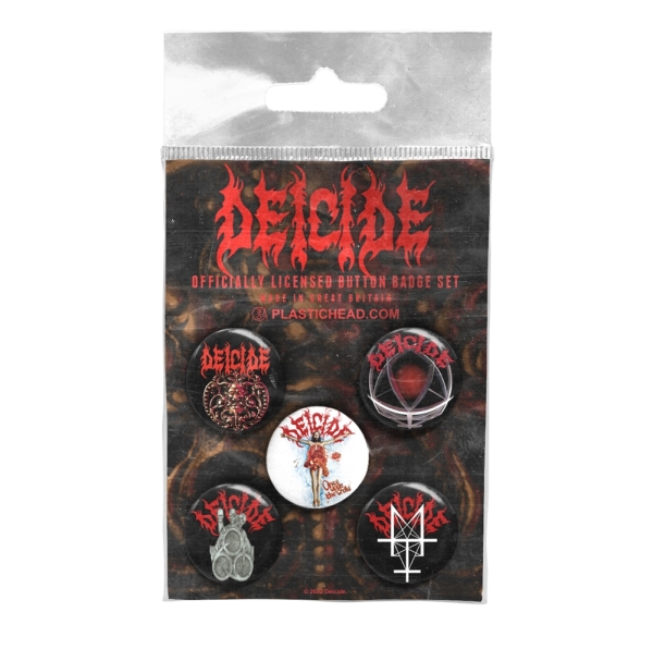 DEICIDE / ディーサイド / DEICIDE BUTTON BADGE SET