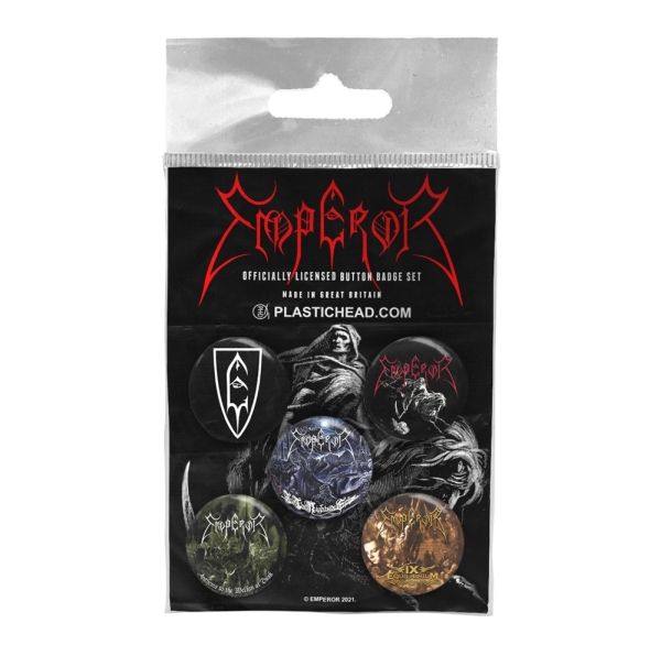 EMPEROR / エンペラー / EMPEROR BUTTON BADGE SET