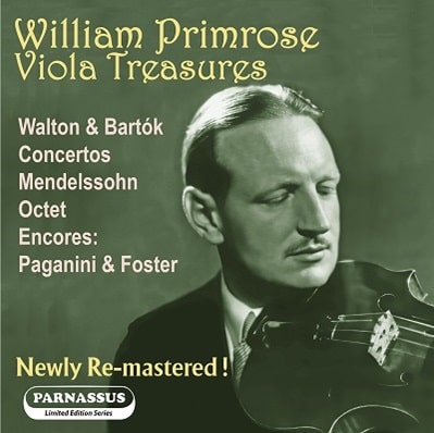 WILLIAM PRIMROSE / ウィリアム・プリムローズ / VIOLA TREASURES
