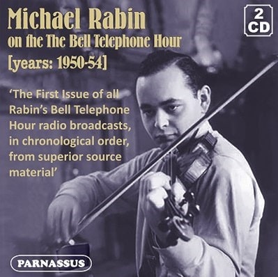 MICHAEL RABIN / マイケル・レビン / ON THE BELL TELEPHONE HOUR 1950-54