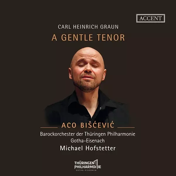 ACO BISCEVIC / アコ・ビスチェヴィチ / A GENTLE TENOR - GRAUN:ITALIAN CANTATAS