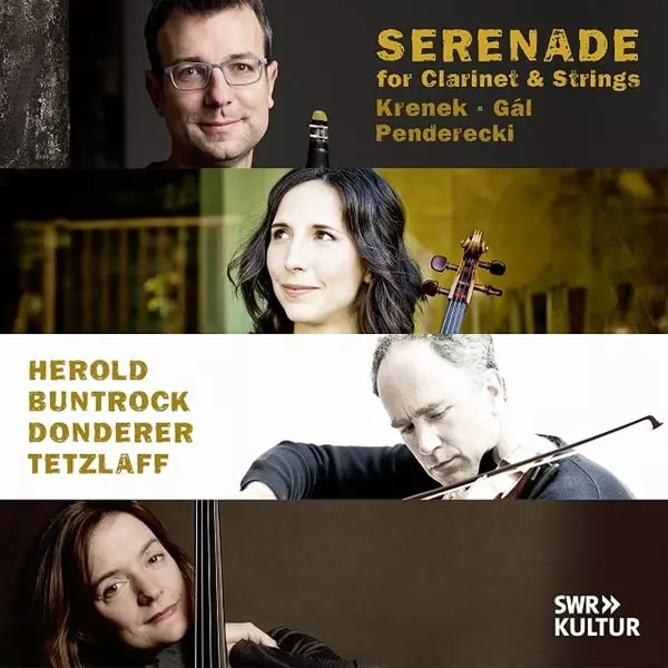 KILIAN HEROLD / キリアン・ヘロルド / KRENEK/GAL/PENDERECKI:SERENADE FOR CLARINET&STRINGS