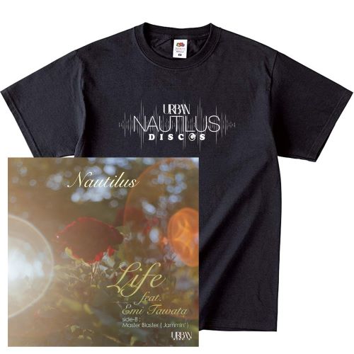 NAUTILUS / Life feat. Emi Tawata / Master Blaster(Jammin')(7"+Tシャツセット Mサイズ)