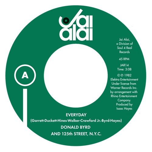 DONALD BYRD & 125TH STREET / GERALD LEVERT / EVERYDAY / THE TOP OF MY HEAD (7")