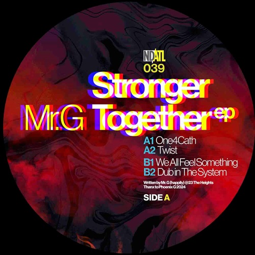 MR.G / ミスター・ジー / STRONGER TOGETHER EP