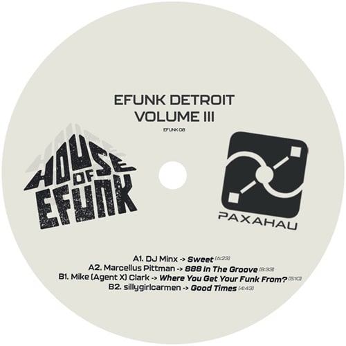 V.A. (EFUNK DETROIT) / HOUSE OF EFUNK, DETROIT - VOLUME 3