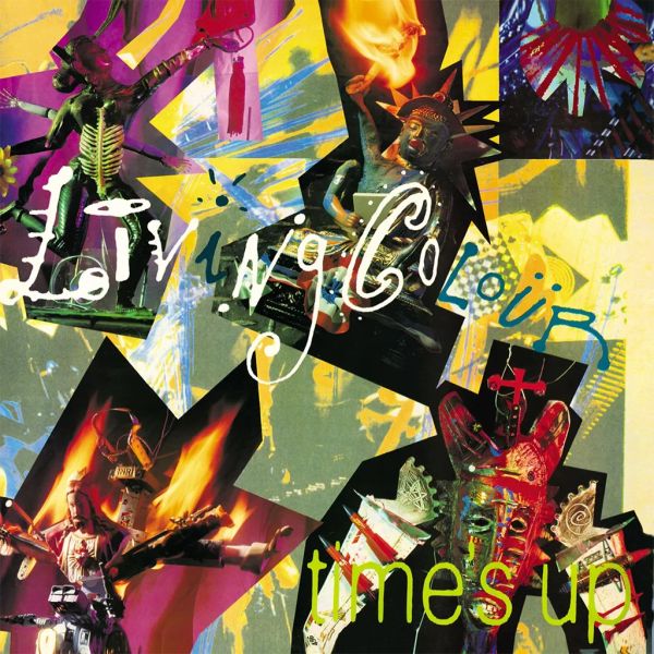 LIVING COLOUR / リヴィング・カラー / TIME'S UP (BLACK VINYL)