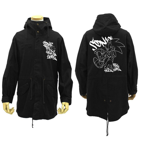 COSPA / XL / BLACK ソニック・ザ・ヘッジホッグ M-51ジャケット