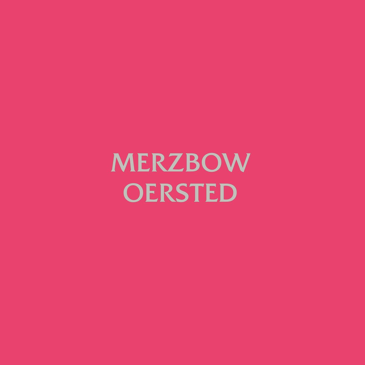 MERZBOW / メルツバウ / OERSTED (LP)