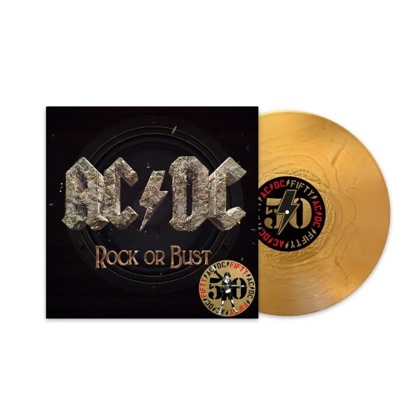 AC/DC / エーシー・ディーシー / ROCK OR BUST (GOLD VINYL)