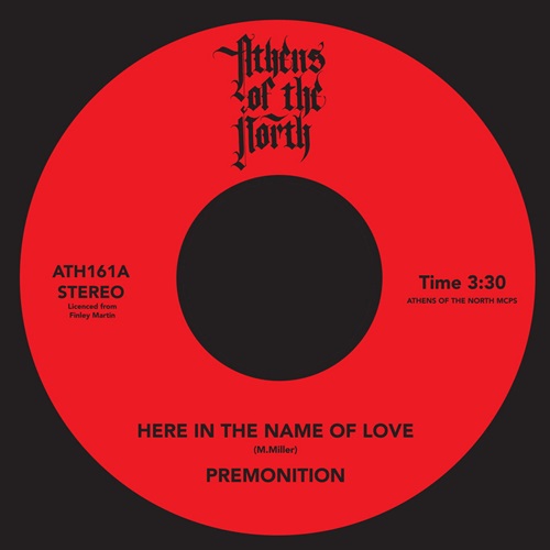 PREMONITION / HERE IN THE NAME OF LOVE / RIGHTEOUS LOVE (7")