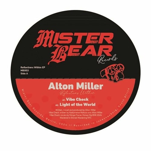 ALTON MILLER / アルトン・ミラー / REFLECTIONS WITHIN EP (12")
