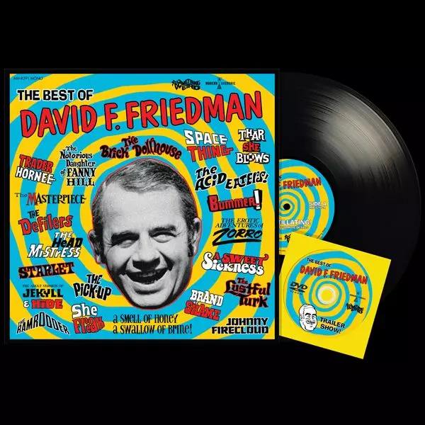 V.A. (SOMETHING WEIRD) / THE BEST OF DAVID F. FRIEDMAN (LP+DVD)