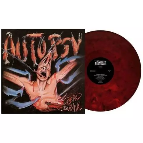 AUTOPSY / オートプシー / SEVERED SURVIVAL<LIMITED 'HOOKS' COVER & RED & BLACK MARBLE LP>