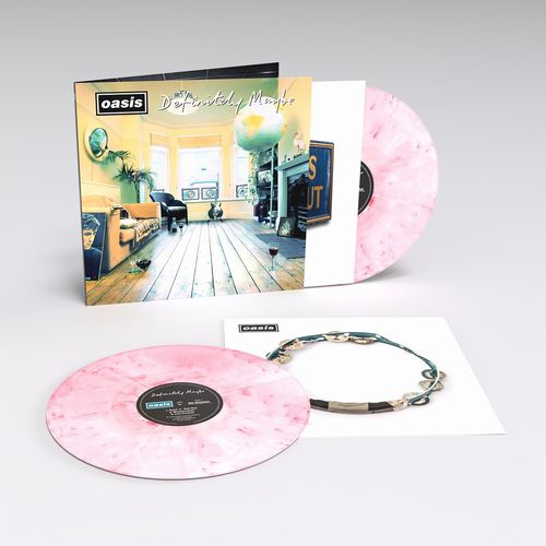 DEFINITELY MAYBE (30TH ANNIVERSARY EDITION)(PINK & WHITE MARBLE 