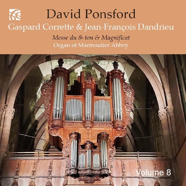 DAVID PONSFORD / デイヴィッド・ポンスフォード / FRENCH ORGAN MUSIC FROM THE GOLDEN AGE VOL.8(CD-R)