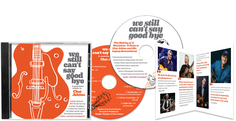 V.A. / WE STILL CAN`T SAY GOODBYE: A MUSICIANS` TRIBUTE TO CHET ATKINS (CD+DVD)