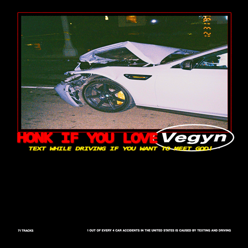 VEGYN / ヴィーガン / TEXT WHILE DRIVING IF YOU WANT TO MEET GOD! (5TH YEAR ANNIVERSARY REISSUE)