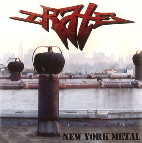 IRATE / NEW YORK METAL (LP/RED BLACK VINYL)