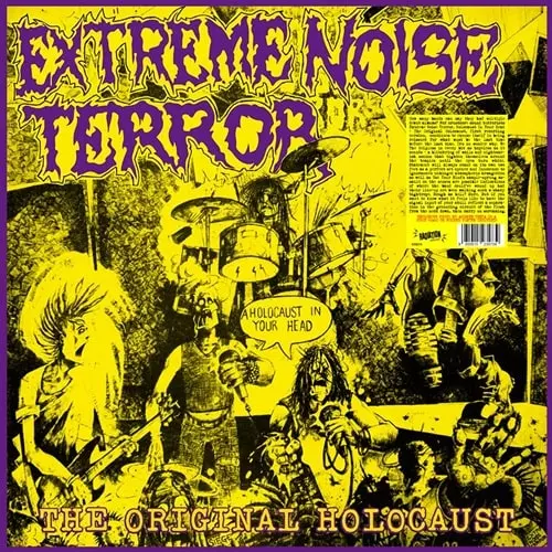 EXTREME NOISE TERROR / A HOLOCAUST IN YOUR HEAD - THE ORIGINAL HOLOCAUST (LP/BLACK VINYL)