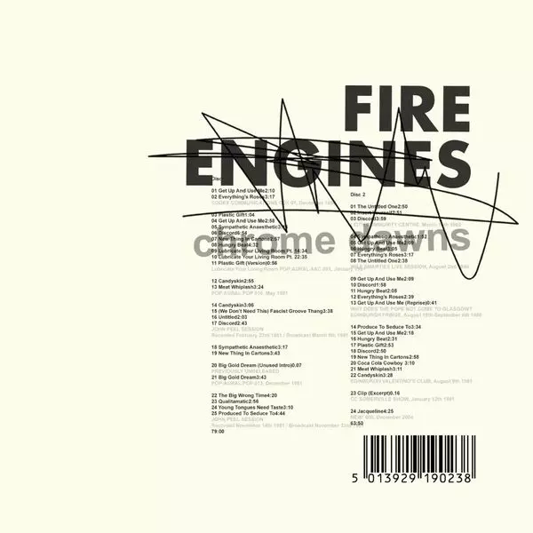 FIRE ENGINES / ファイア・エンジンズ / CHROME DAWNS 2CD EDITION