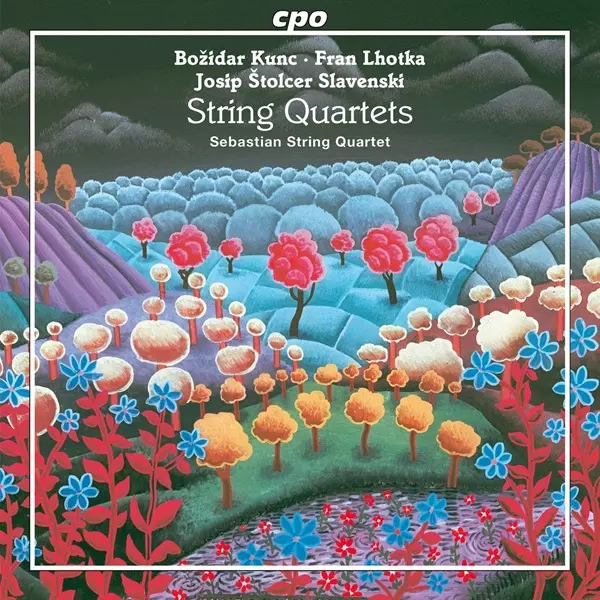 SEBASTIAN STRING QUARTET / セバスティアン四重奏団 / KUNC,LHOTKA,SLAVENSKI:STRING QUARTETS