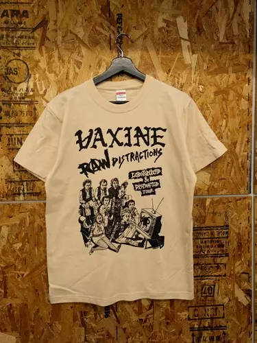VAXINE / RAW DISTRACTIONS / L / VAXINE x RAW DISTRACTIONS TOUR T-SHIRT