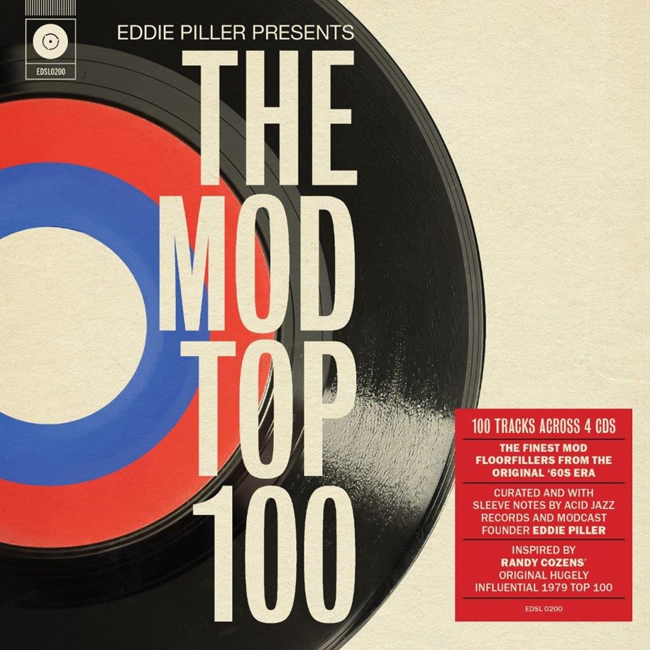V.A. / EDDIE PILLER PRESENTS THE MOD TOP 100 (4CD)