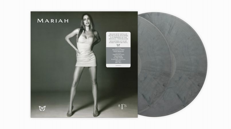 予約情報】MARIAH CAREY 1998年リリース鉄板ベスト『#1's』がカラー盤 