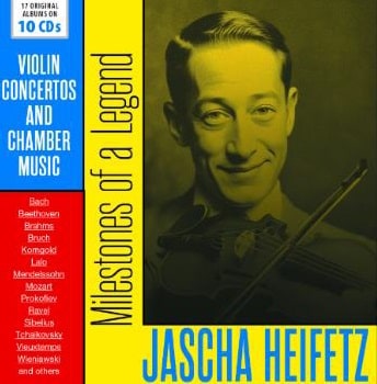 JASCHA HEIFETZ / ヤッシャ・ハイフェッツ / MILESTONES OF A LEGEND(10CD)