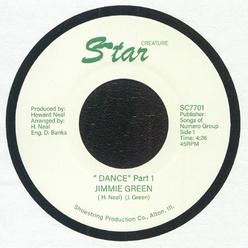 JIMMIE GREEN / DANCE / LET YOURSELF (7")