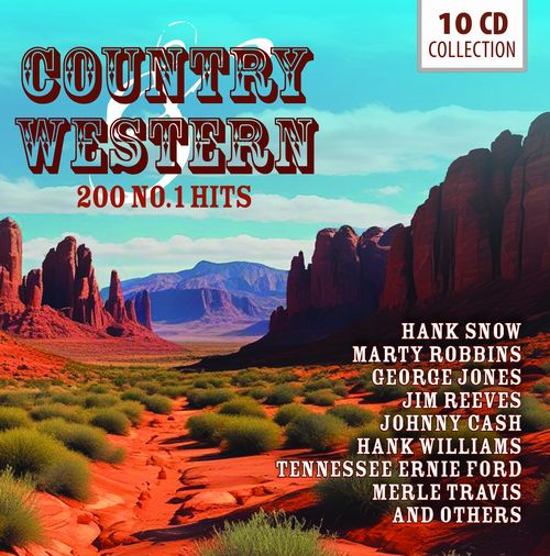 V.A / COUNTRY&WESTERN-200 NO.1 HITS (10CD)