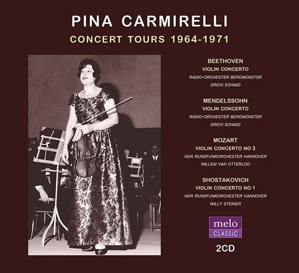 PINA CARMIRELLI / ピーナ・カルミレッリ / CONCERT TOURS 1964-1971