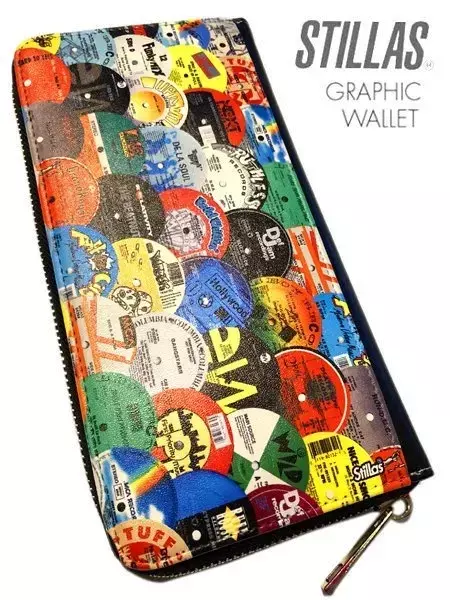 Stillas / STILLAS "CLASSIC CENTER LABELS" GRAPHIC LONG WALLET