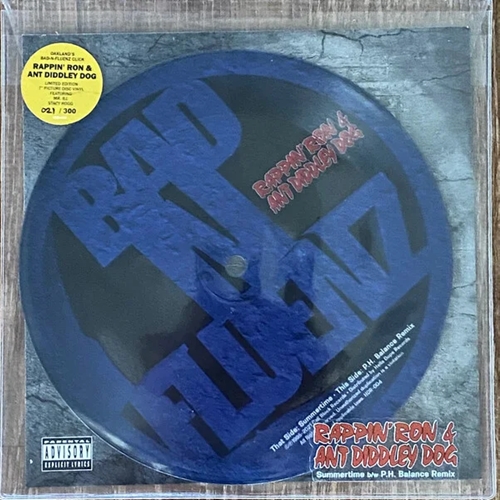 RAPPIN' RON & ANT DIDDLEY DOG / SUMMERTIME / P.H. BALANCE REMIX (7") -PICTURE DISC-