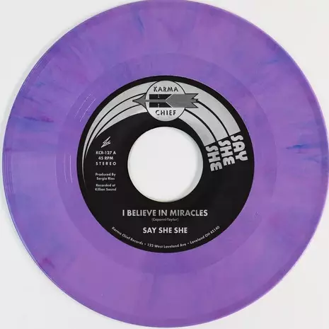 スクーターズ「I BELIEVE IN MIRACLES」7インチ レコード Sunlightsquare - I Believe In Miracles (RED Edition