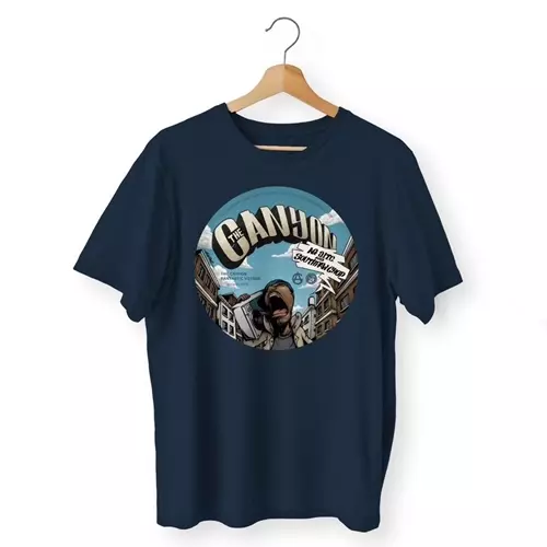 A.G. (D.I.T.C.) AND SOUTHPAW CHOP / A.G. D.I.T.C. AND SOUTHPAW CHOP / THE CANYON Tシャツ (ネイビー XXLサイズ)