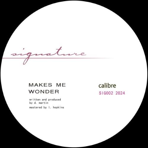 CALIBRE / カリブル / MAKES ME WONDER / GOT TO HAVE YOU
